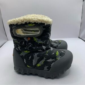 Bogs Kids' B Moc Sharks toddler waterproof US 6